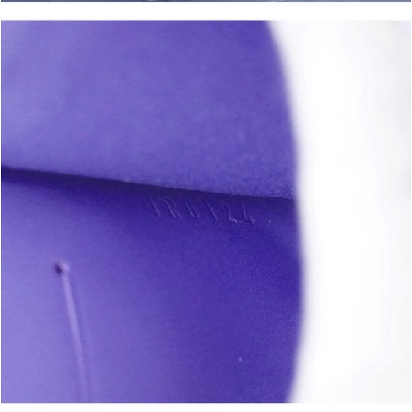 SOLD 💝 Louis Vuitton Ana Shoulder Bag Clutch crossbody Lilac Vernis - Picture 14 of 15